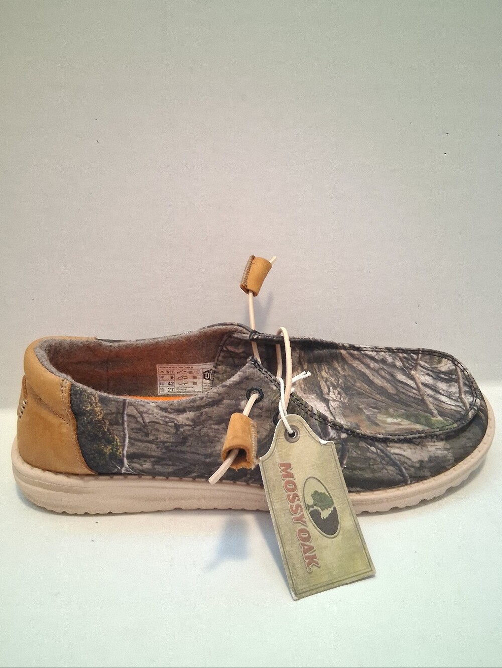 Hey Dude Mossy Oak Camo Sz 11
